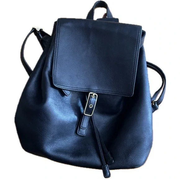 Coach | Bags | Vintage Coach Legacy Black Leather Backpack  display picture 1